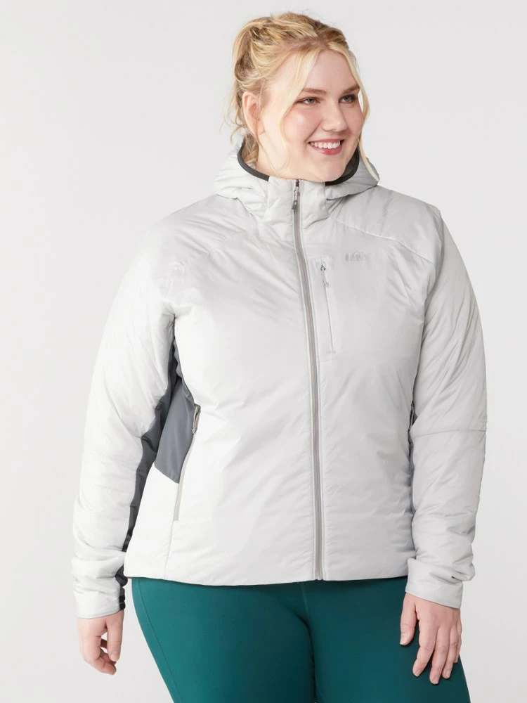 REI Co-op Flash Insulated Hybrid Hoodie - Women's 3 REI Co-op Flash Insulated Hybrid Hoodie - Women's - Image 3