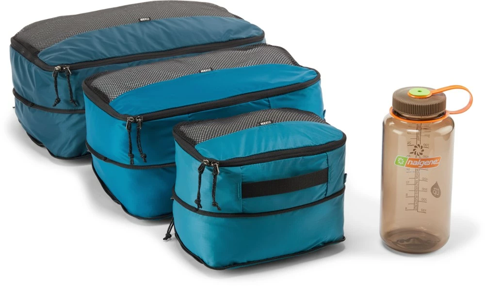 REI Co-op Expandable Packing Cube Set - Small/Medium/Large 2 REI Co-op Expandable Packing Cube Set - Small/Medium/Large - Image 2