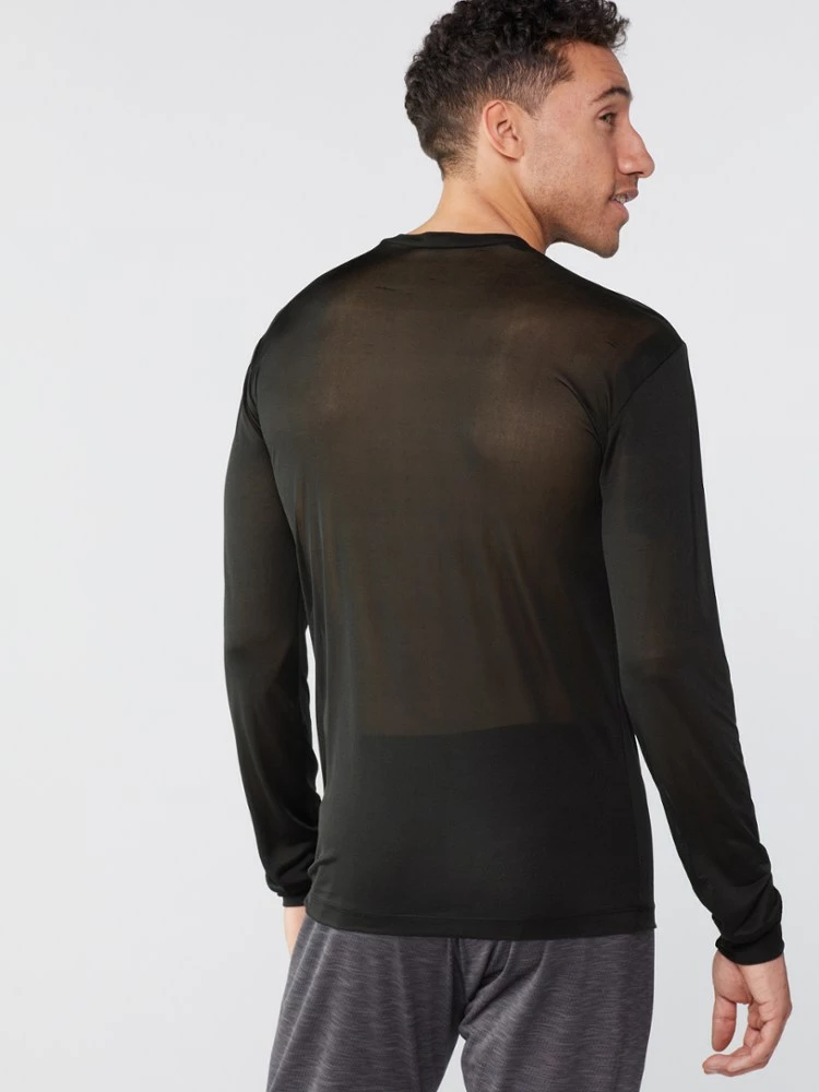 REI Co-op Silk Long Underwear Crew Shirt - Men's 3 REI Co-op Silk Long Underwear Crew Shirt - Men's - Image 3