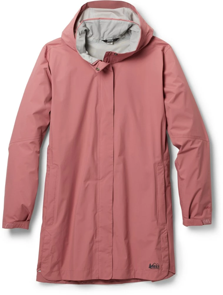 REI Co-op Rainier Long Line Rain Jacket - Women's Plus Sizes 10 REI Co-op Rainier Long Line Rain Jacket - Women's Plus Sizes - Image 10