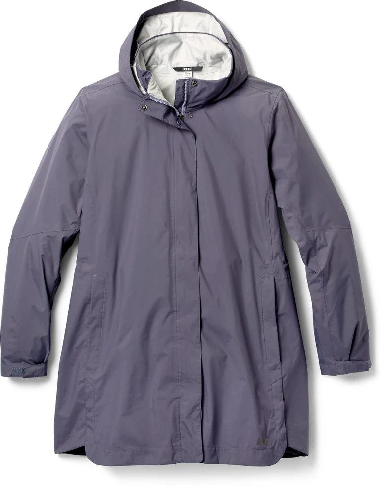 REI Co-op Rainier Long Line Rain Jacket - Women's Plus Sizes 1 REI Co-op Rainier Long Line Rain Jacket - Women's Plus Sizes