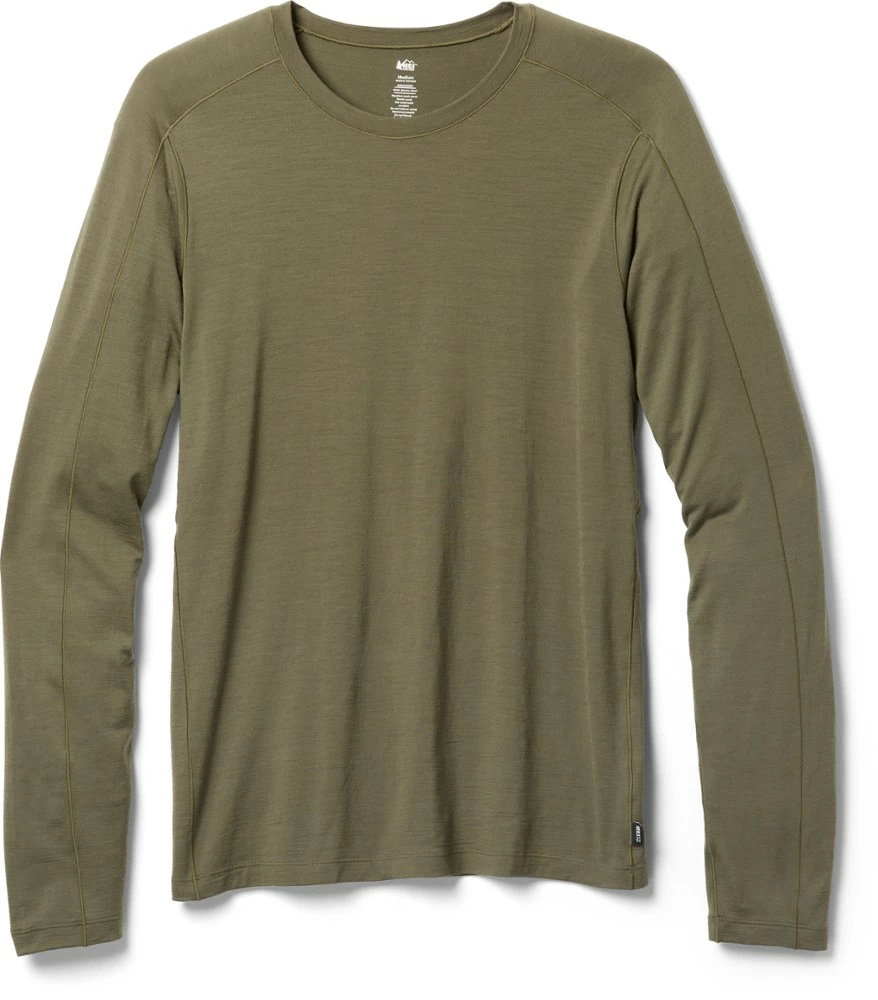 REI Co-op Merino 185 Long-Sleeve Base Layer Top - Men's 7 REI Co-op Merino 185 Long-Sleeve Base Layer Top - Men's - Image 7