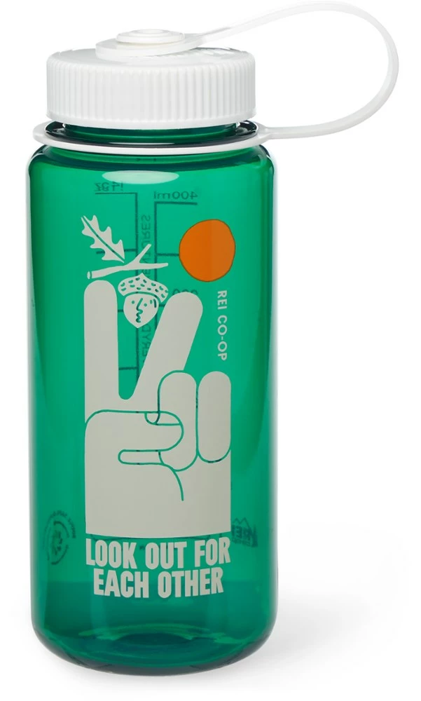 REI Co-op Nalgene Sustain Graphic Wide-Mouth Water Bottle - 16 fl. oz. 1 REI Co-op Nalgene Sustain Graphic Wide-Mouth Water Bottle - 16 fl. oz.