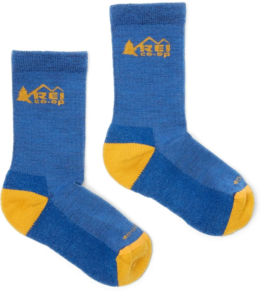 REI Co-op Trailsmith Merino Wool Lightweight Crew Socks - Kids' 2 REI Co-op Trailsmith Merino Wool Lightweight Crew Socks - Kids' - Image 2
