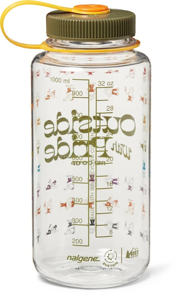 REI Co-op Nalgene Sustain Pride Graphic Wide-Mouth Water Bottle - 32 fl. oz. 2 REI Co-op Nalgene Sustain Pride Graphic Wide-Mouth Water Bottle - 32 fl. oz. - Image 2