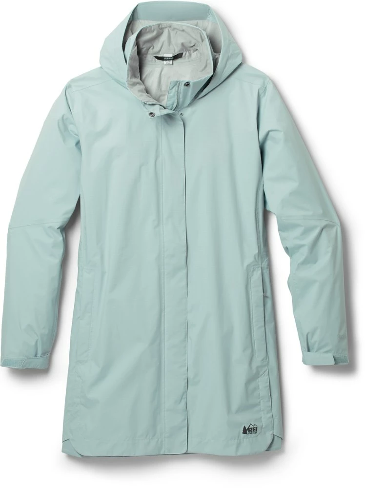 REI Co-op Rainier Long Line Rain Jacket - Women's Plus Sizes 9 REI Co-op Rainier Long Line Rain Jacket - Women's Plus Sizes - Image 9