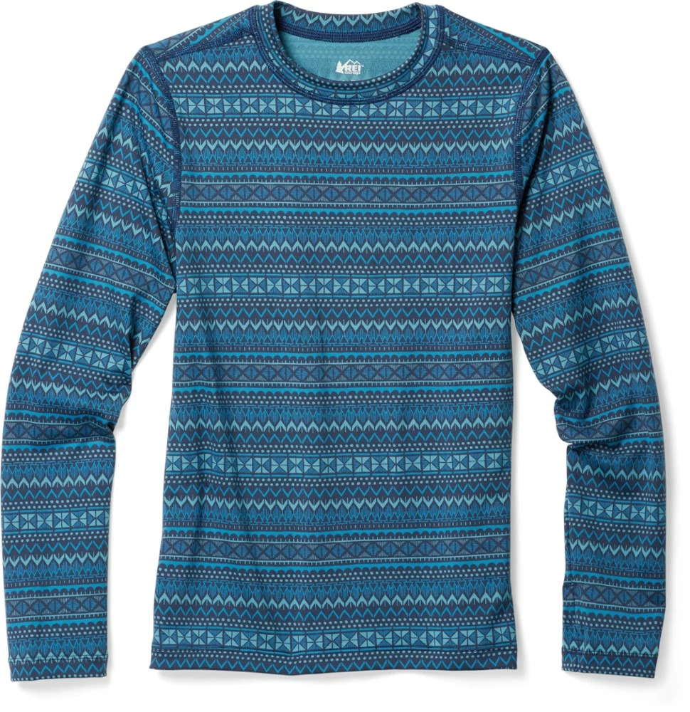REI Co-op Lightweight Crew Long Underwear Top - Kids' 1 REI Co-op Lightweight Crew Long Underwear Top - Kids'
