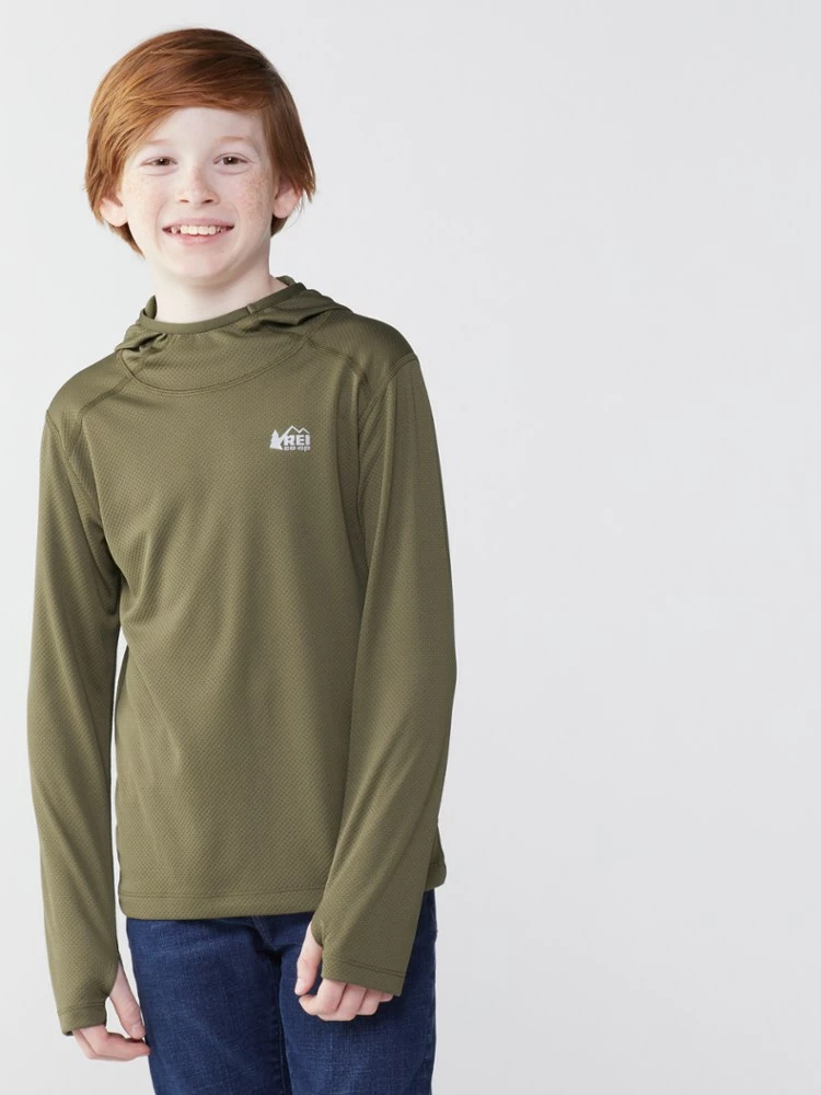 REI Co-op Sahara Sun Hoodie - Kids' 2 REI Co-op Sahara Sun Hoodie - Kids' - Image 2