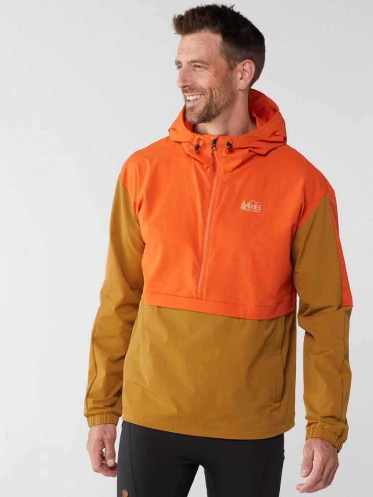 REI Co-op Trailmade Soft-Shell Anorak - Men's 2 REI Co-op Trailmade Soft-Shell Anorak - Men's - Image 2