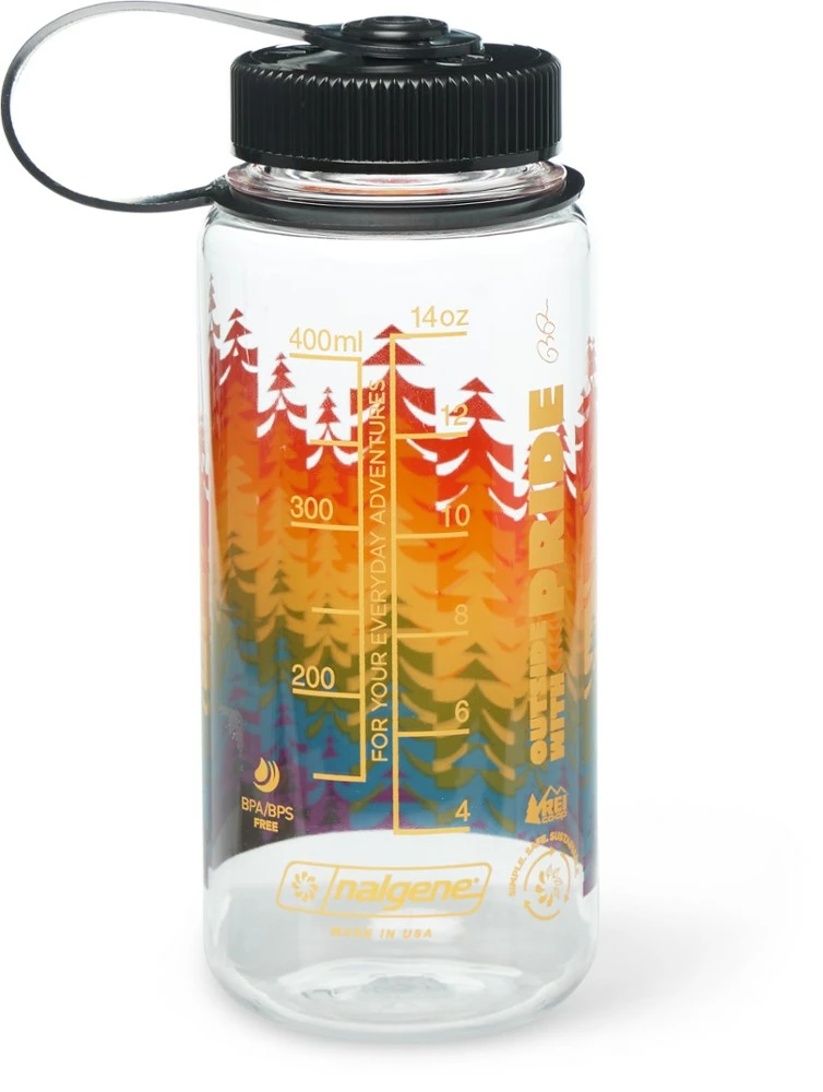 REI Co-op Nalgene Sustain Graphic Wide-Mouth Water Bottle - 16 fl. oz. 2 REI Co-op Nalgene Sustain Graphic Wide-Mouth Water Bottle - 16 fl. oz. - Image 2