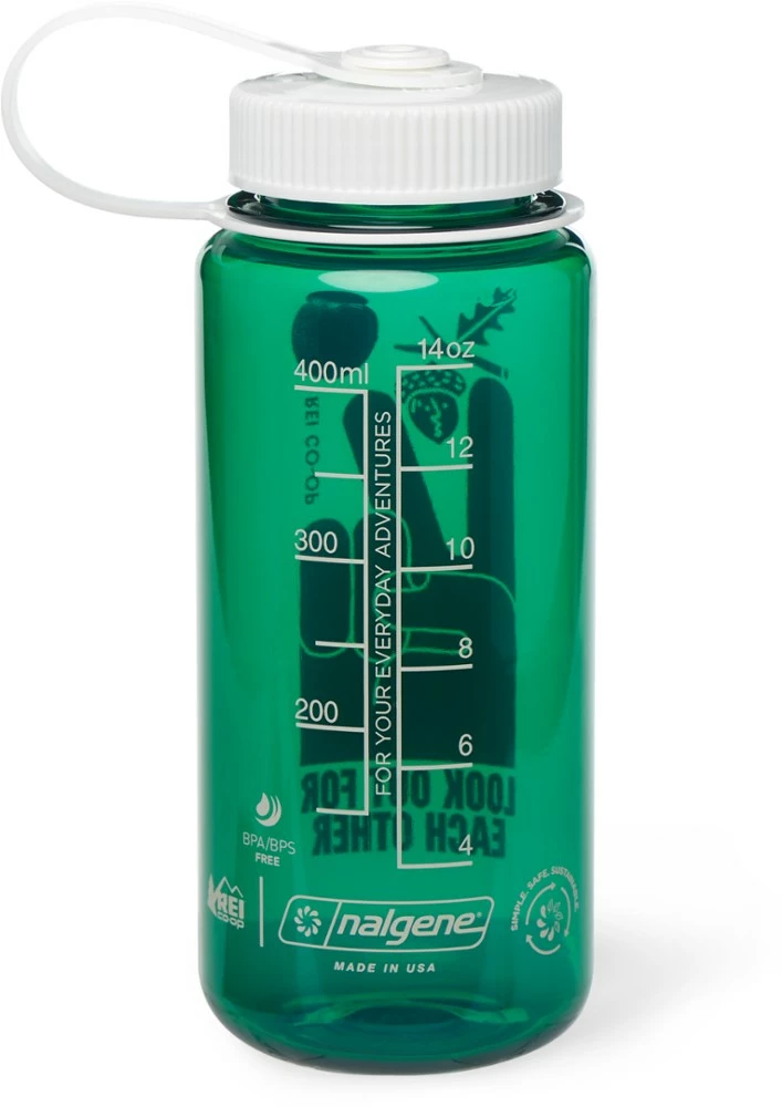 REI Co-op Nalgene Sustain Graphic Wide-Mouth Water Bottle - 16 fl. oz. 2 REI Co-op Nalgene Sustain Graphic Wide-Mouth Water Bottle - 16 fl. oz. - Image 2