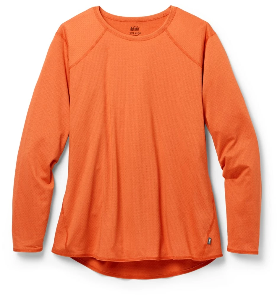 REI Co-op Lightweight Base Layer Long-Sleeve Crew Top - Women's Plus Sizes 5 REI Co-op Lightweight Base Layer Long-Sleeve Crew Top - Women's Plus Sizes - Image 5