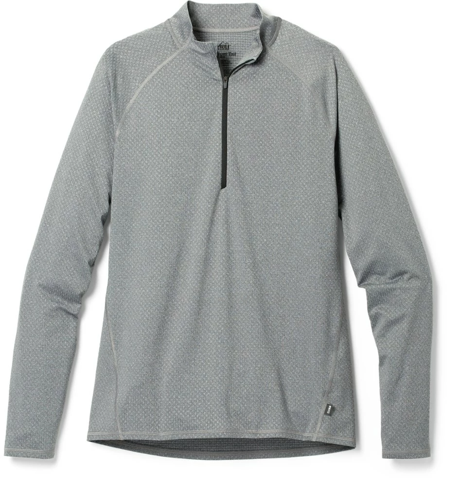 REI Co-op Lightweight Base Layer Long-Sleeve Zip-Neck Top - Men's Tall Sizes 1 REI Co-op Lightweight Base Layer Long-Sleeve Zip-Neck Top - Men's Tall Sizes