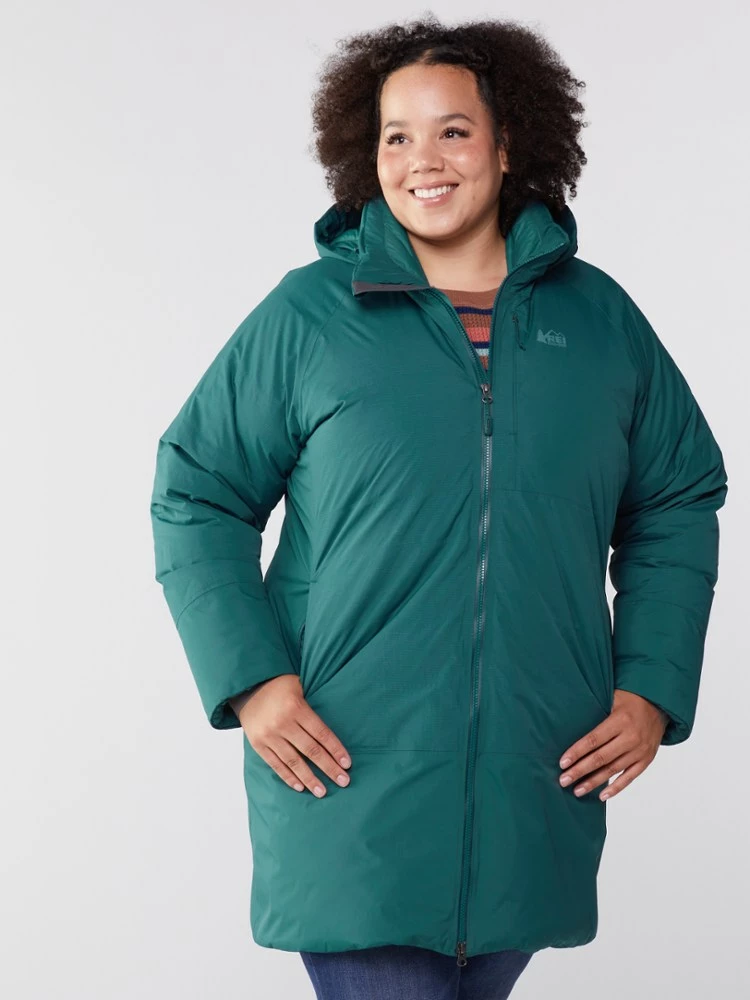 REI Co-op Stormhenge Down Hybrid Parka - Women's 3 REI Co-op Stormhenge Down Hybrid Parka - Women's - Image 3