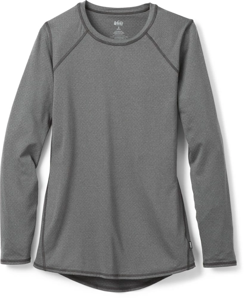 REI Co-op Lightweight Base Layer Long-Sleeve Crew Top - Women's 1 REI Co-op Lightweight Base Layer Long-Sleeve Crew Top - Women's