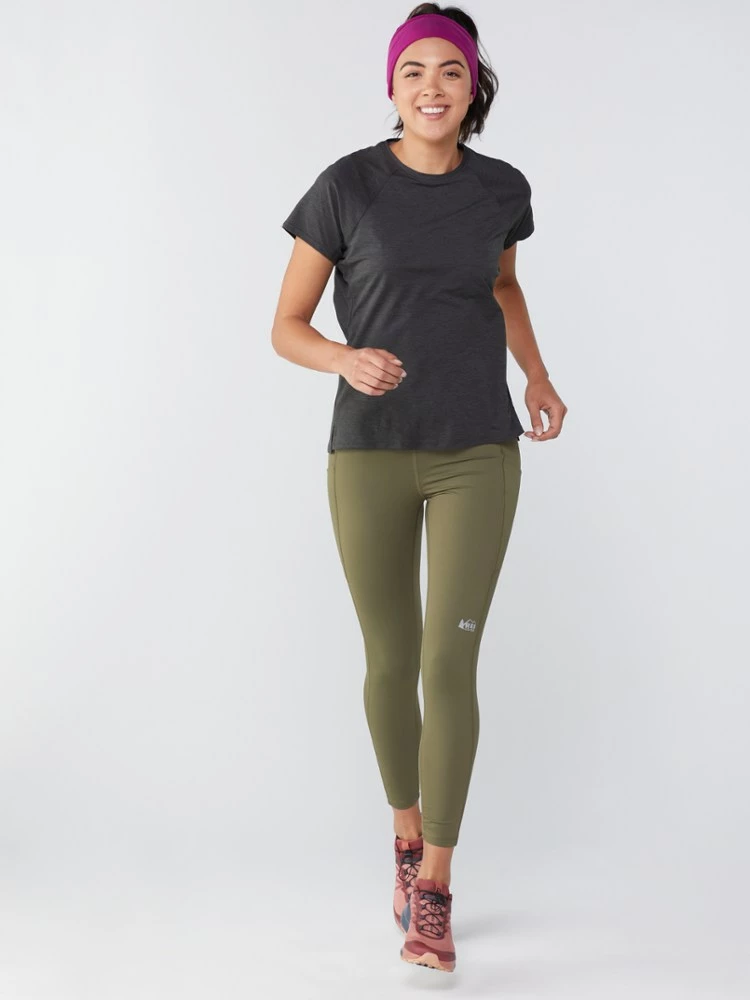 REI Co-op Swiftland 7/8 Running Tights - Women's 4 REI Co-op Swiftland 7/8 Running Tights - Women's - Image 4