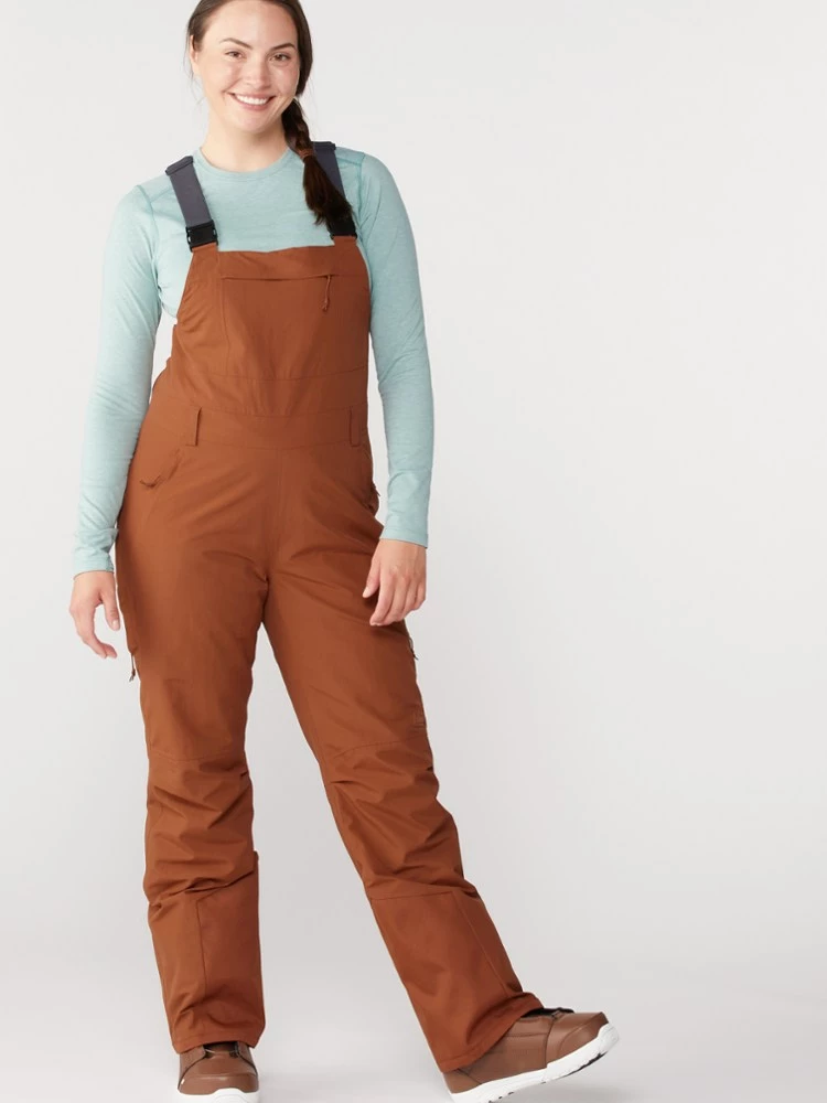 REI Co-op Powderbound Insulated Bib Snow Pants - Women's 2 REI Co-op Powderbound Insulated Bib Snow Pants - Women's - Image 2