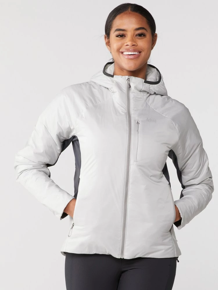 REI Co-op Flash Insulated Hybrid Hoodie - Women's 2 REI Co-op Flash Insulated Hybrid Hoodie - Women's - Image 2