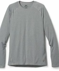REI Co-op Lightweight Base Layer Long-Sleeve Crew Top - Men's Tall Sizes