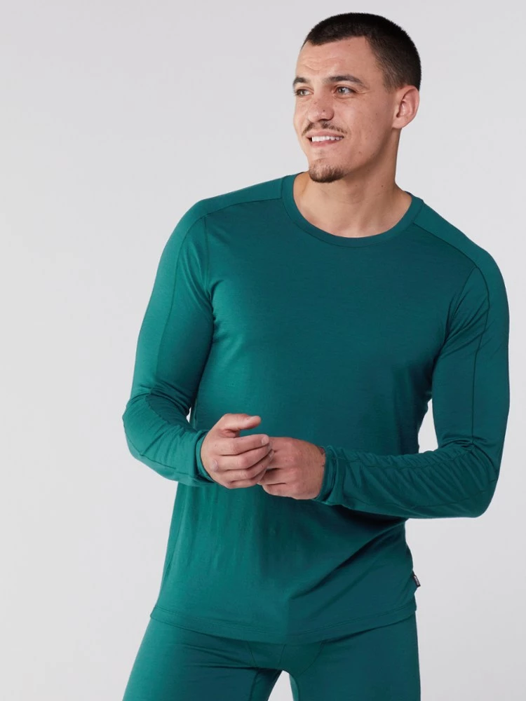 REI Co-op Merino 185 Long-Sleeve Base Layer Top - Men's 2 REI Co-op Merino 185 Long-Sleeve Base Layer Top - Men's - Image 2