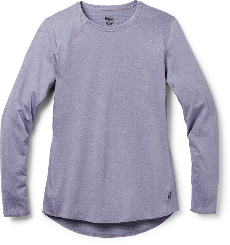 REI Co-op Lightweight Base Layer Long-Sleeve Crew Top - Women's 3 REI Co-op Lightweight Base Layer Long-Sleeve Crew Top - Women's - Image 3