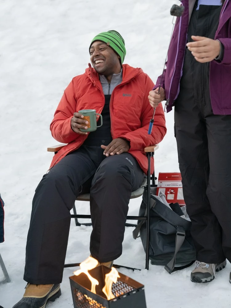 REI Co-op Powderbound Insulated Bib Snow Pants - Men's 9 REI Co-op Powderbound Insulated Bib Snow Pants - Men's - Image 9