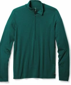 REI Co-op Merino 185 Long-Sleeve Half-Zip Base Layer Top - Men's