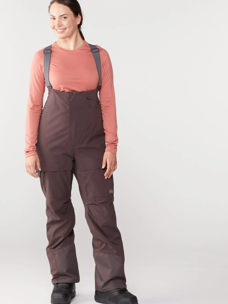 REI Co-op First Chair GTX Bib Snow Pants - Women's 2 REI Co-op First Chair GTX Bib Snow Pants - Women's - Image 2
