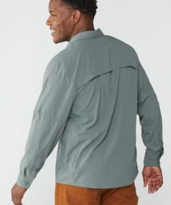 REI Co-op Sahara Solid Long-Sleeve Shirt - Men's -REI CO-OP Sale cfbc8d18 c9fc 42da ba15 a68283105546