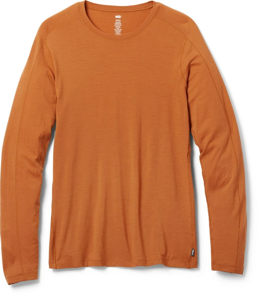 REI Co-op Merino 185 Long-Sleeve Base Layer Top - Men's 8 REI Co-op Merino 185 Long-Sleeve Base Layer Top - Men's - Image 8