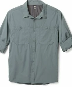 REI Co-op Sahara Solid Long-Sleeve Shirt - Men's -REI CO-OP Sale e45daf4e 84e2 42a7 b2ee b1f2fc4f00ee