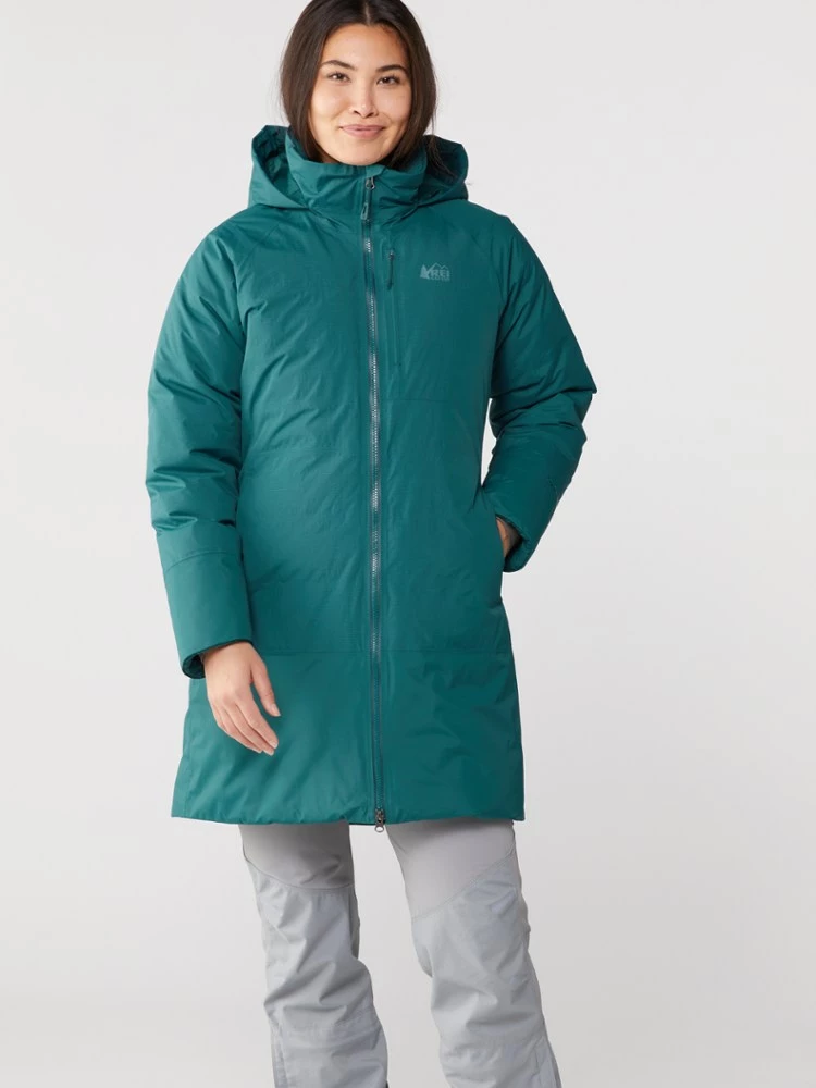 REI Co-op Stormhenge Down Hybrid Parka - Women's 2 REI Co-op Stormhenge Down Hybrid Parka - Women's - Image 2