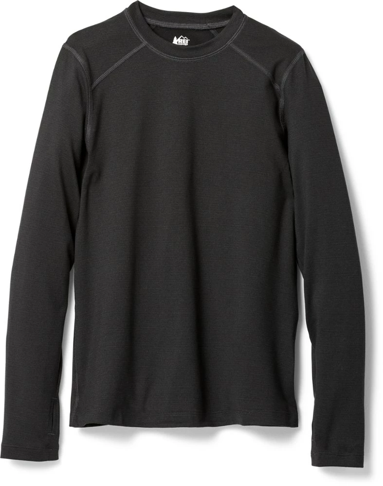 REI Co-op Midweight Crew Long Underwear Top - Kids' 8 REI Co-op Midweight Crew Long Underwear Top - Kids' - Image 8