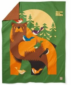 REI Co-op Pride Bear Flannel/Fleece Blanket