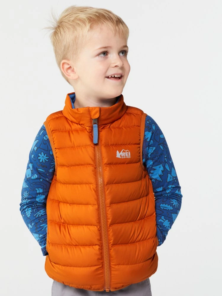 REI Co-op Reversible 650 Down Vest - Toddlers' 2 REI Co-op Reversible 650 Down Vest - Toddlers' - Image 2