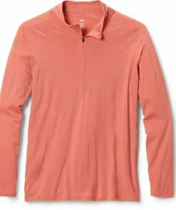 REI Co-op Merino 185 Long-Sleeve Half-Zip Base Layer Top - Women's Plus Sizes